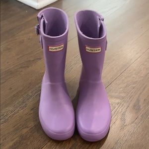 Lilac Hunter Boots